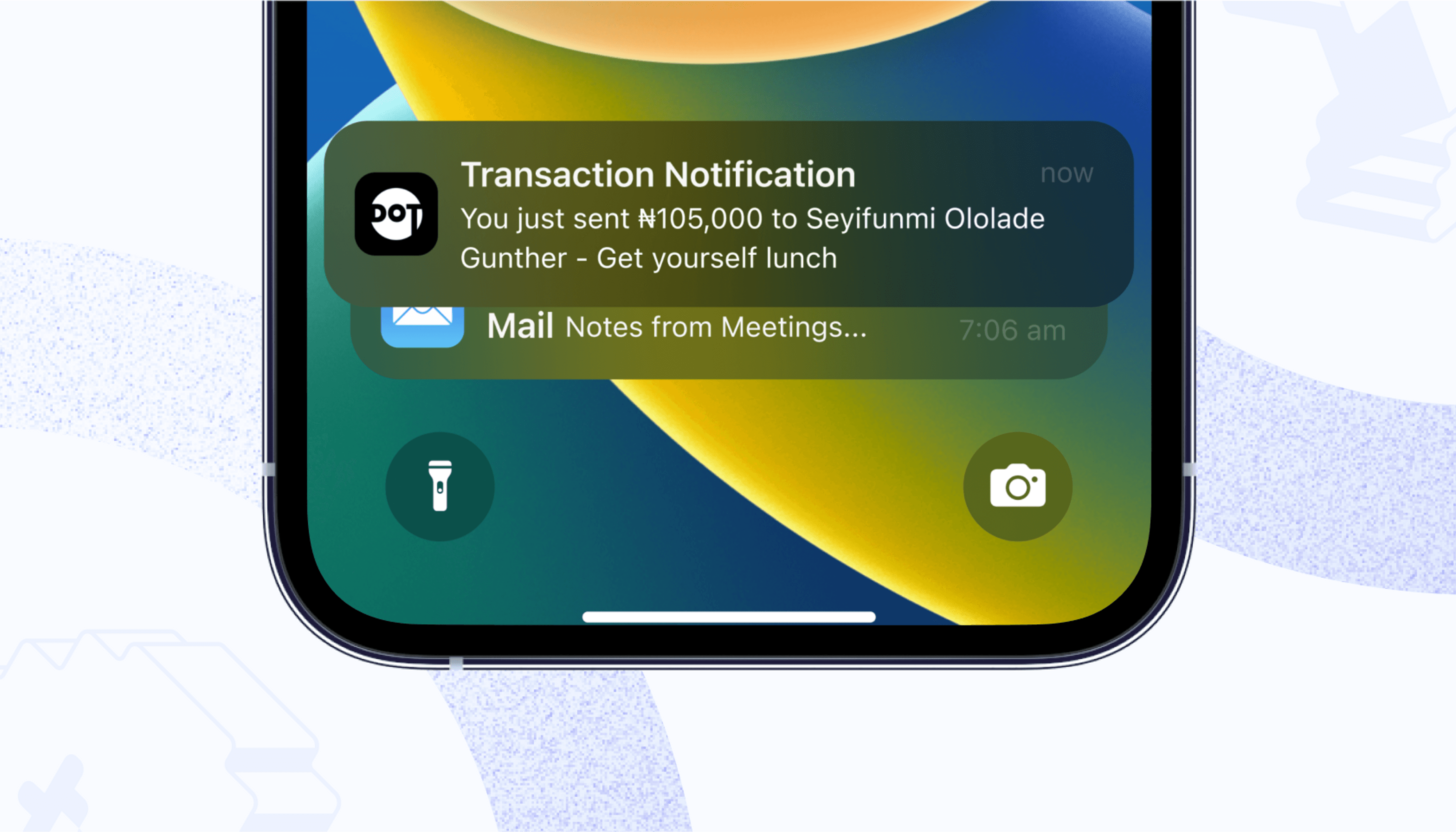 Push Notifications on Dot MFB Banking App